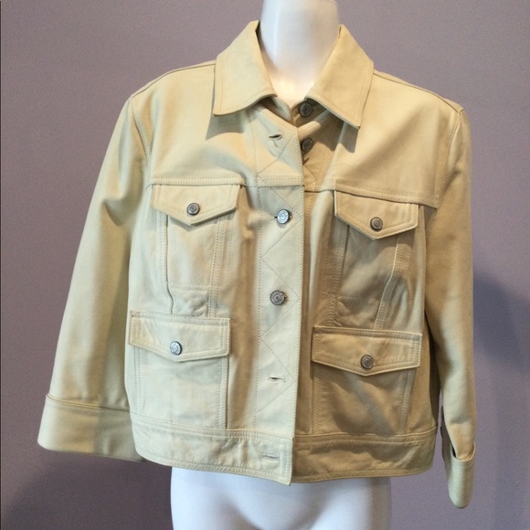 Leather women jacket - Picture 1 of 5